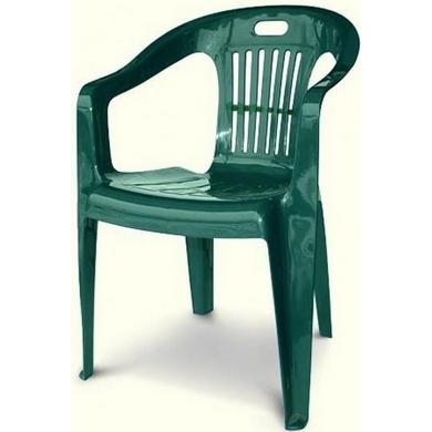 Кресло из пластика N5 Комфорт-1, цвет: темно-зеленый