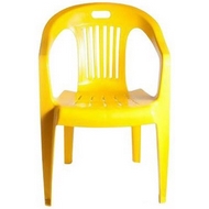 Кресло из пластика N5 Комфорт-1, цвет: желтый