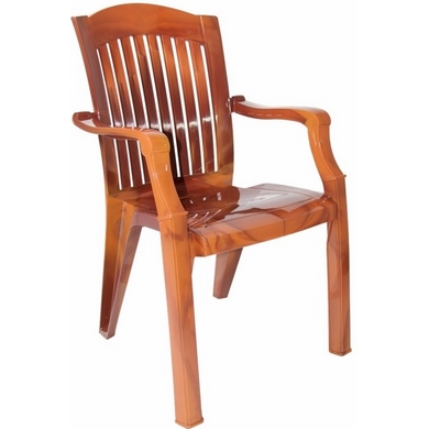 Кресло из пластика N7 Премиум-1 серии Лессир, цвет: мербау