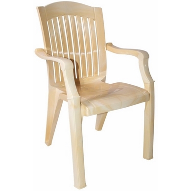 Кресло из пластика N7 Премиум-1 серии Лессир, цвет: самшит