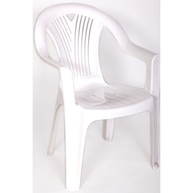 Кресло из пластика N8 Салют, цвет: белый