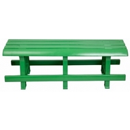 Скамья из пластика N3, цвет: зеленый