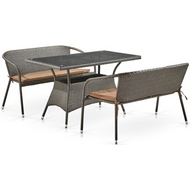 Комплект мебели Клэр (T198D-S139B-W53 Brown)