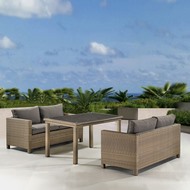Комплект мебели Бруни (T256B-S59B-W65 light brown)