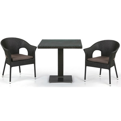 Комплект мебели Лоано (T605SWT-Y97B-W53 Brown 2Pcs)