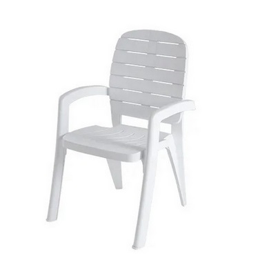 Кресло пластиковое Прованс (белое)