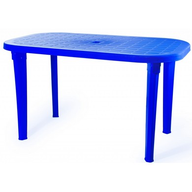 Стол Новара 140х80 см синий