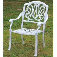 Кресло Феникс (Fenix) white из литого алюминия
