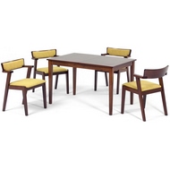 Комплект мебели LWM-SF-12808S53-E300_LW1602-3 (стол и 4 кресла)