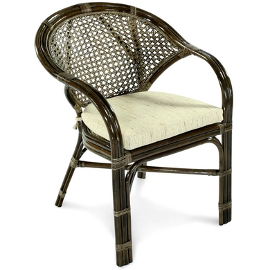 Кресло Java-B 11-24-В (тёмно-коричневое)