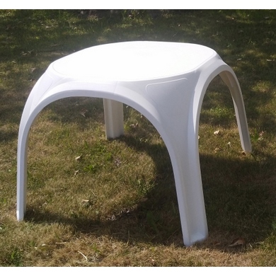Пластиковый столик для шезлонга 4villa Tweet (белый)