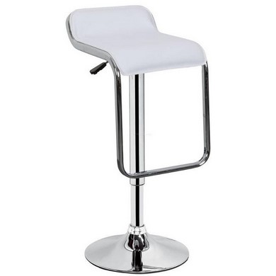 Барный стул 3021 Crack (Крек), цвет: белый