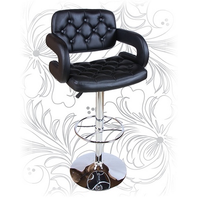 Барный стул 3460 Tiesto (Тиесто), цвет: черный