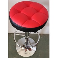 Барный стул 5008, цвет: красно-черный