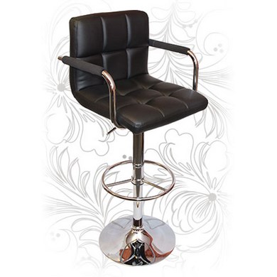 Барный стул 5011, цвет: черный
