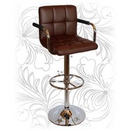 Барный стул 5011, цвет: коричневый