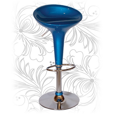 Барный стул 1004 Bomba (Бомба), цвет: голубой