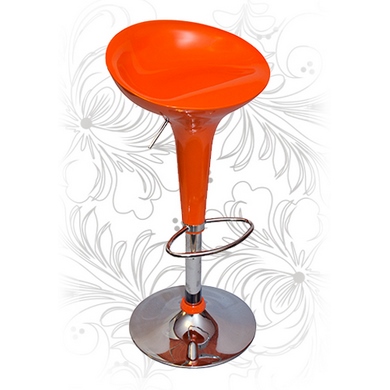 Барный стул 1004 Bomba (Бомба), цвет: оранжевый