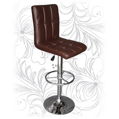 Барный стул 5009 Kruger (Крюгер), цвет: коричневый
