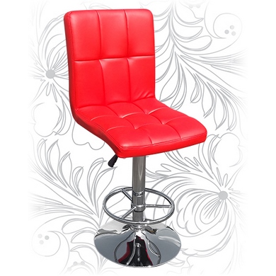 Барный стул 5009 Kruger (Крюгер), цвет: красный