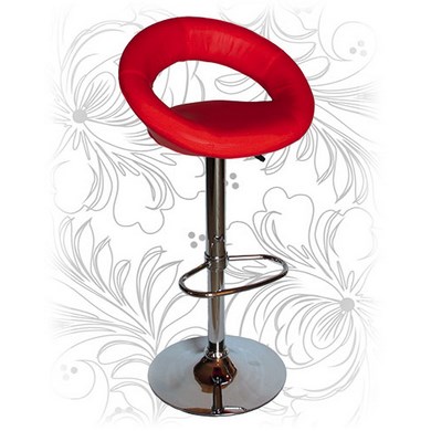 Барный стул 5001 Mira (Мира), цвет: красный