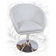 Барное кресло 8600 дизайнерское, цвет: белый