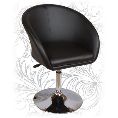 Барное кресло 8600 дизайнерское, цвет: черный