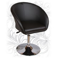 Барное кресло 8600 дизайнерское, цвет: черный