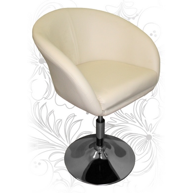 Барное кресло 8600 дизайнерское, цвет: кремовый
