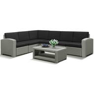 Комплект мебели Grand 5 (светло-серый, тёмно-серый)