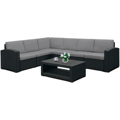 Комплект мебели Grand 5 (тёмно-серый, светло-серый)