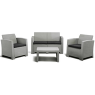 Комплект мебели Life 4 (светло-серый, тёмно-серый)