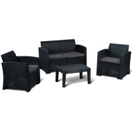 Комплект мебели Life 4 (тёмно-серый, тёмно-серый)
