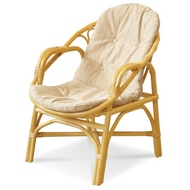 Кресло для дачного набора 02-04B натуральный ротанг, мед