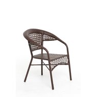 Кресло GG-04-04 дачное коричневое (техноротанг)