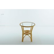 Стол для дачного набора 02-13A натуральный ротанг, мед