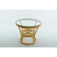 Стол для дачного набора 05-11 натуральный ротанг, мед